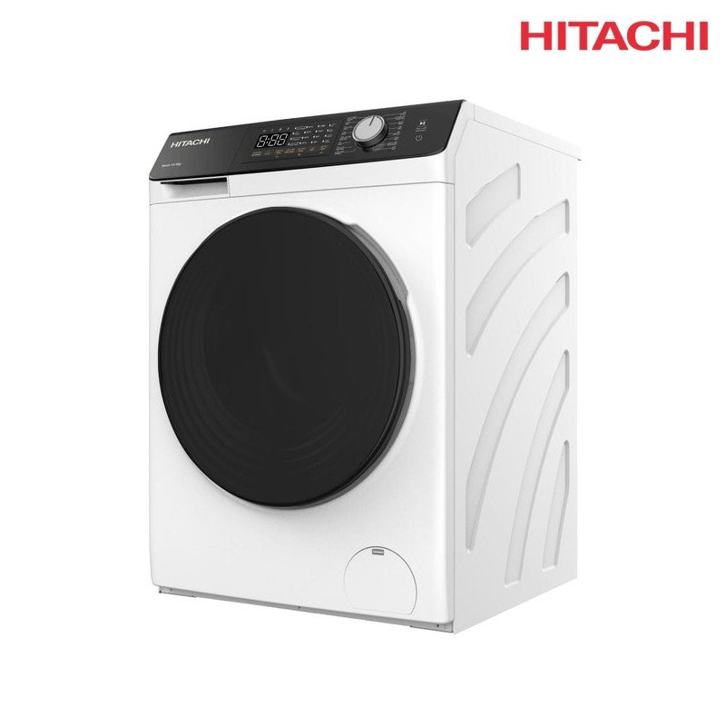 غسالة ملابس هيتاشي أمامية BD-1054HVOW 10.5 كغم 1400 دورة Inverter