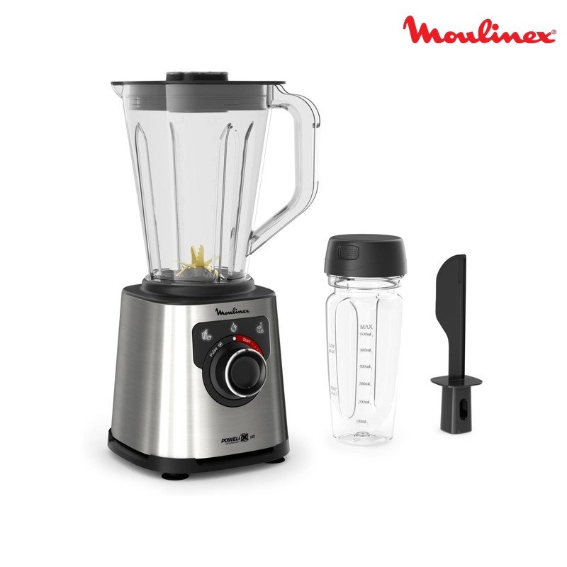 خلاط مولينكس Powelix Life سعة 2 لتر قوة 1200 واط - LM88HD27