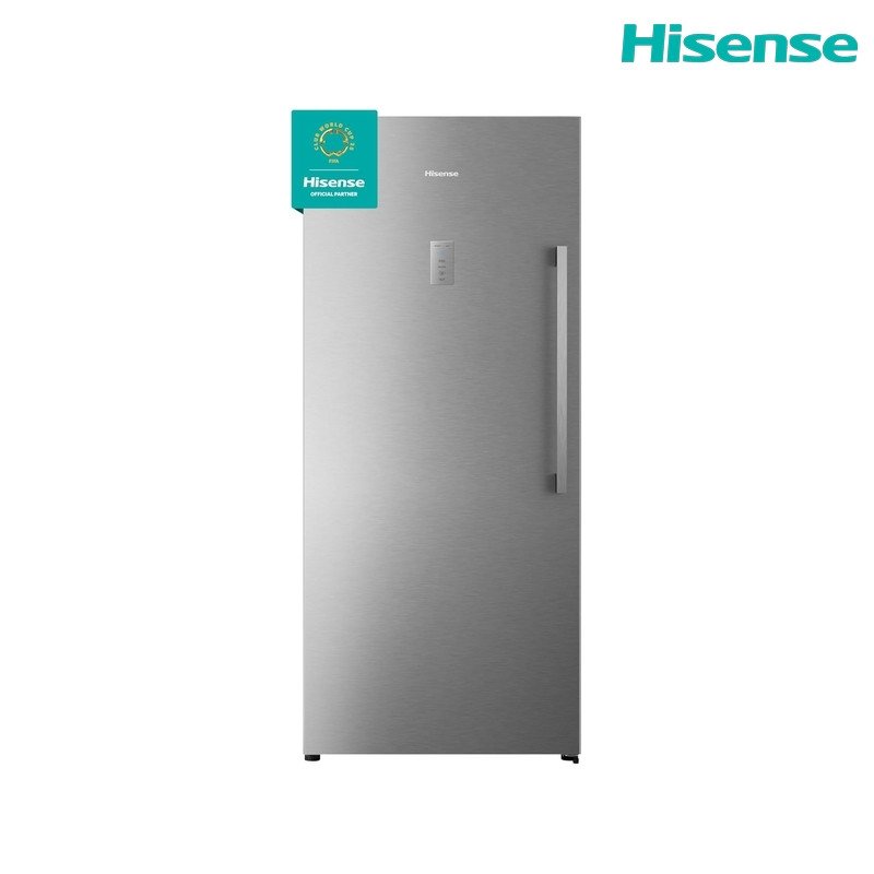 ثلاجة / مجمدة عمودية قابلة للتحويل هايسنس FV3N769NAI 769 لتر (592 لتر صافي) No Frost Inverter - فضي