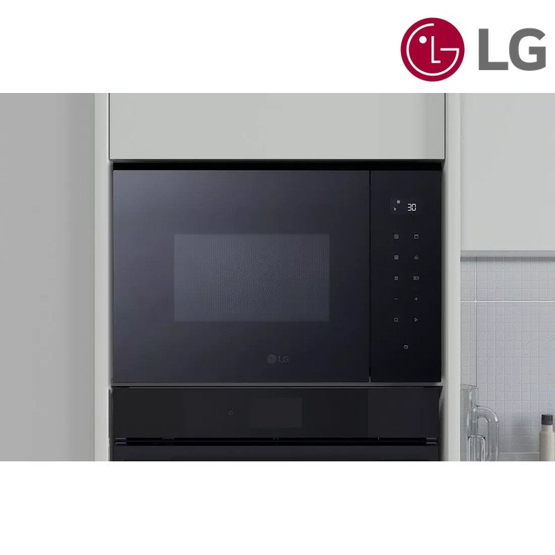 مايكروويف LG مدمج MGBZ2593F 60 سم Microwave + Grill - ستانلس ستيل / أسود