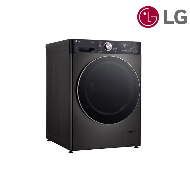 غسالة ومجففة LG WDR1307PBP 13/7 كغم 2 في 1 - أسود ستيل