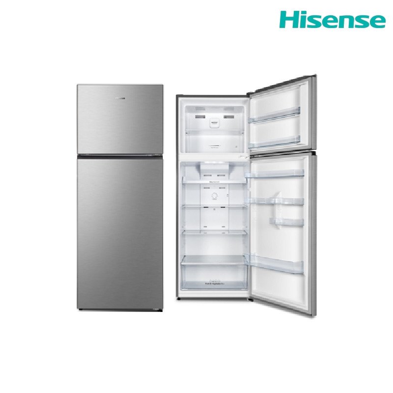 ثلاجة فريزر علوي هايسنس RT599N4A 599 لتر No Frost - فضي