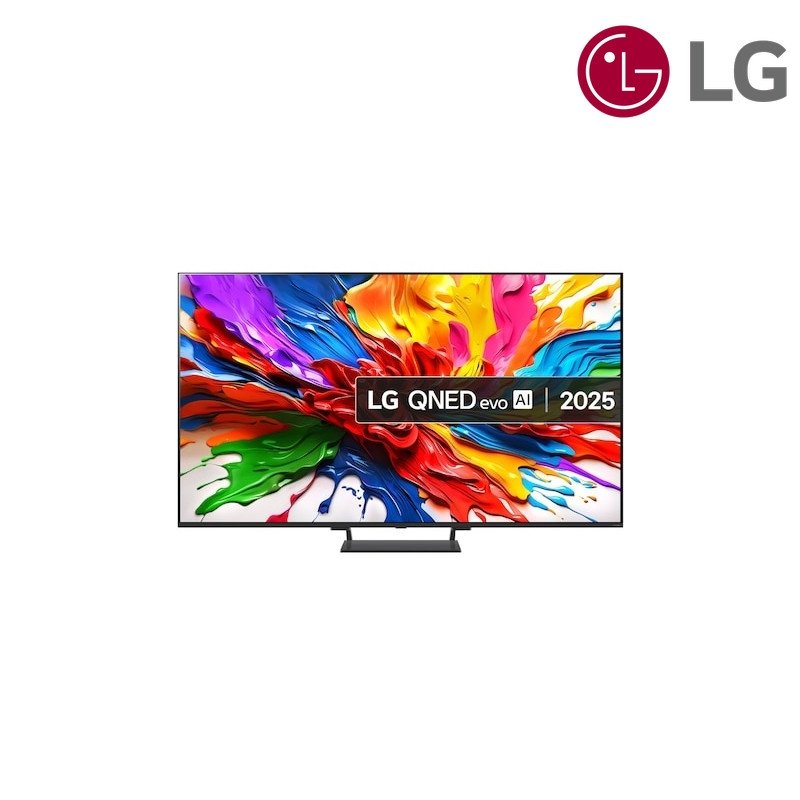 شاشة QNED MiniLED LG 65QNED93A6A 65 بوصة QNED evo MiniLED 4K 2025 - أسود