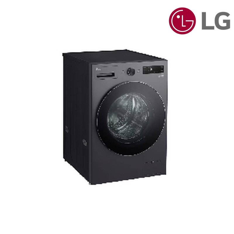 غسالة ومجففة LG WDN2010GRP 20/10 كغم 2 في 1 - أسود غرافيت