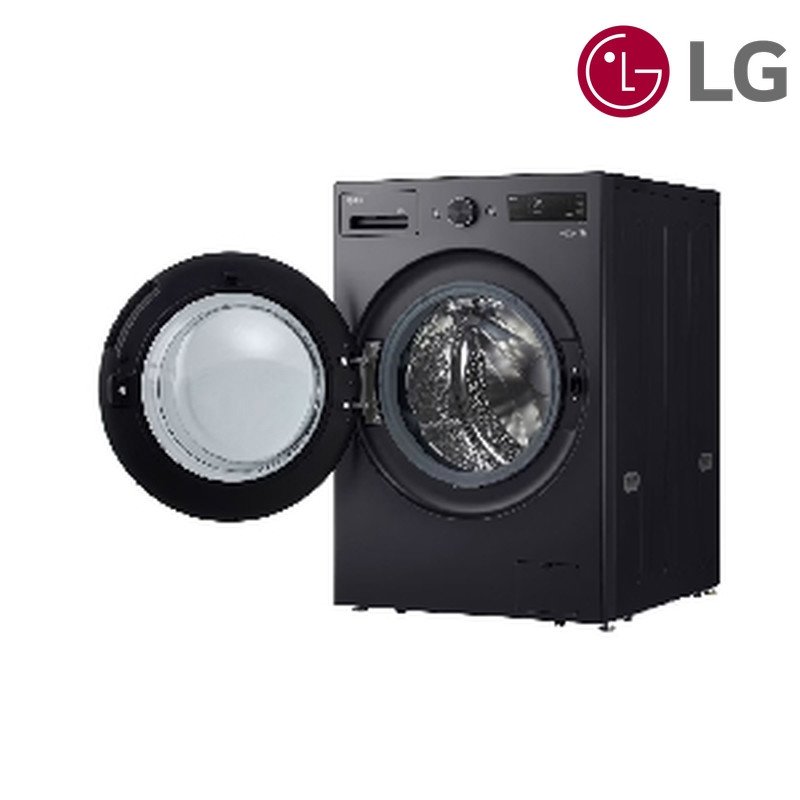 غسالة ومجففة LG WDN2010GRP 20/10 كغم 2 في 1 - أسود غرافيت