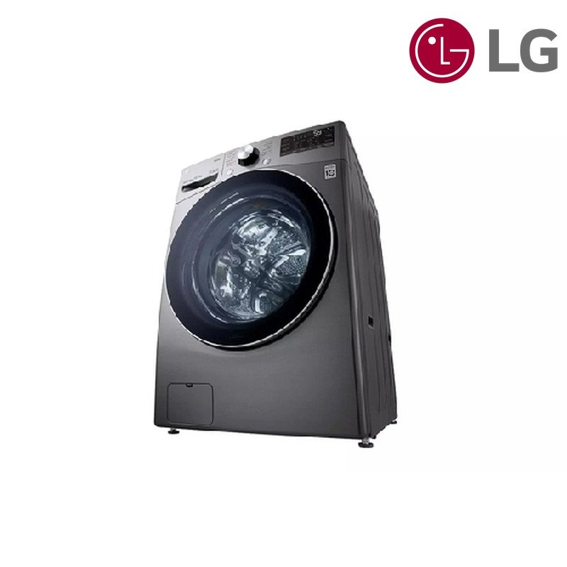 غسالة ومجففة LG WDL91H62PN 15/8 كغم 2 في 1 - فضي / داكن
