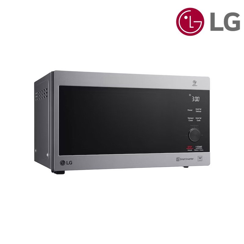 مايكروويف LG NeoChef MH8265CIS 42 لتر Smart Inverter + Grill - Noble Silver / ستانلس