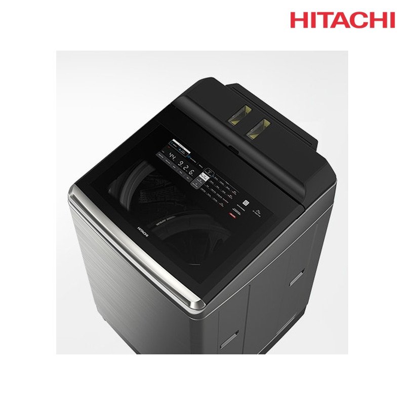 غسالة ملابس هيتاشي تحميل علوي SF-P250ZFV SS 25 كغم Dual Jet - ستانلس ستيل / فضي