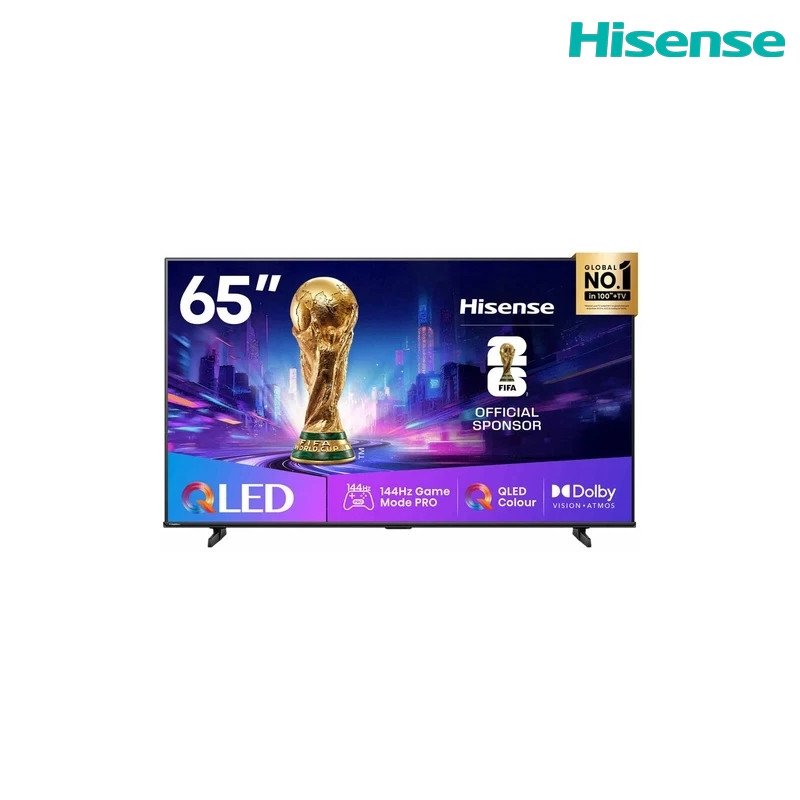 شاشة هايسنس 65Q71Q سمارت 65 بوصة QLED 144Hz