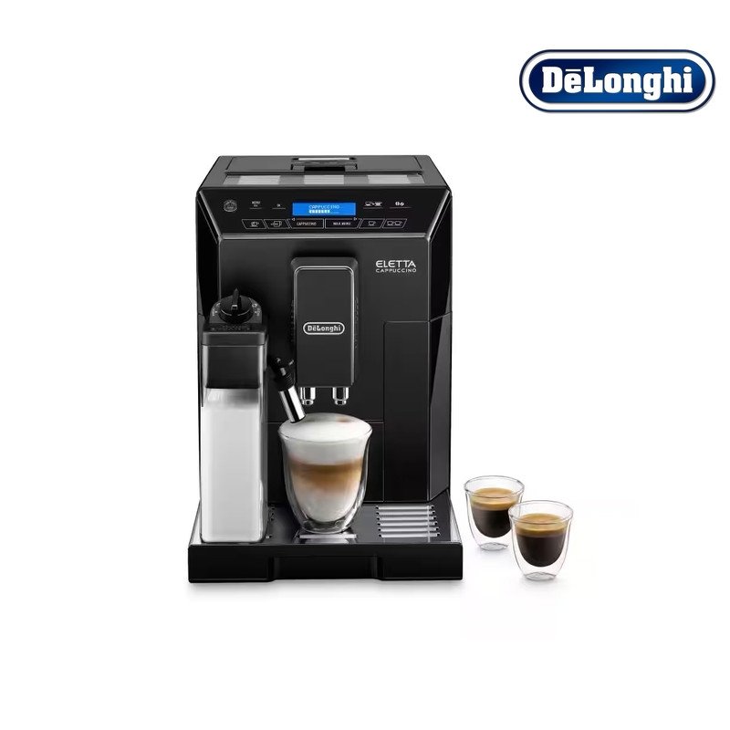 ماكينة قهوة أوتوماتيكية ديلونغي Eletta Cappuccino - أسود - ECAM44.660.B