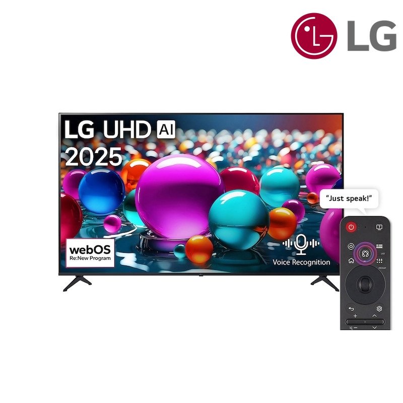 شاشة تلفاز LG 43UA85006LA 43 بوصة 4K UHD 2025 - أسود