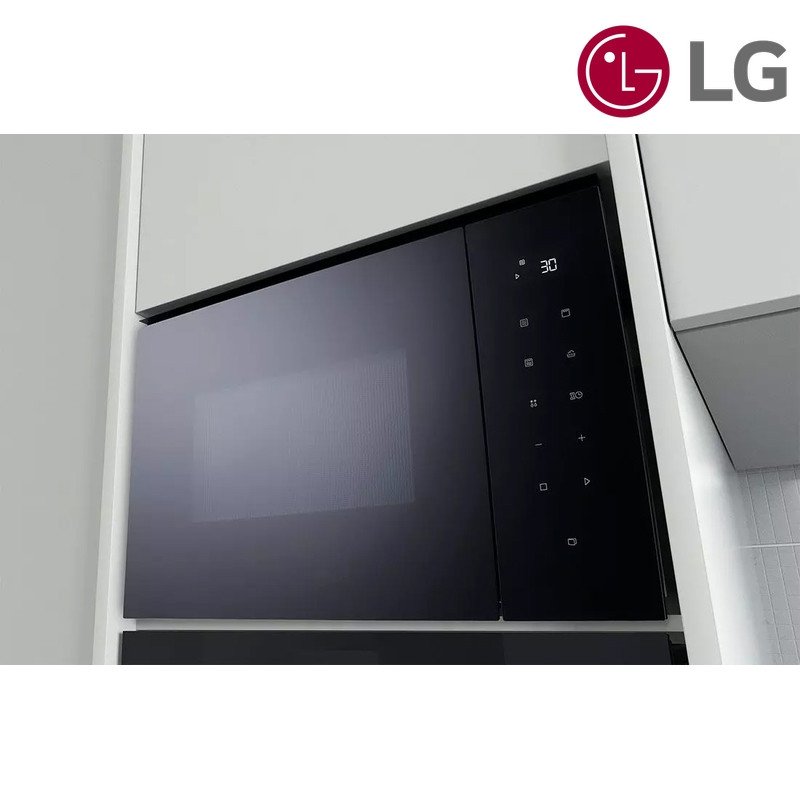 مايكروويف LG مدمج MGBZ2593F 60 سم Microwave + Grill - ستانلس ستيل / أسود