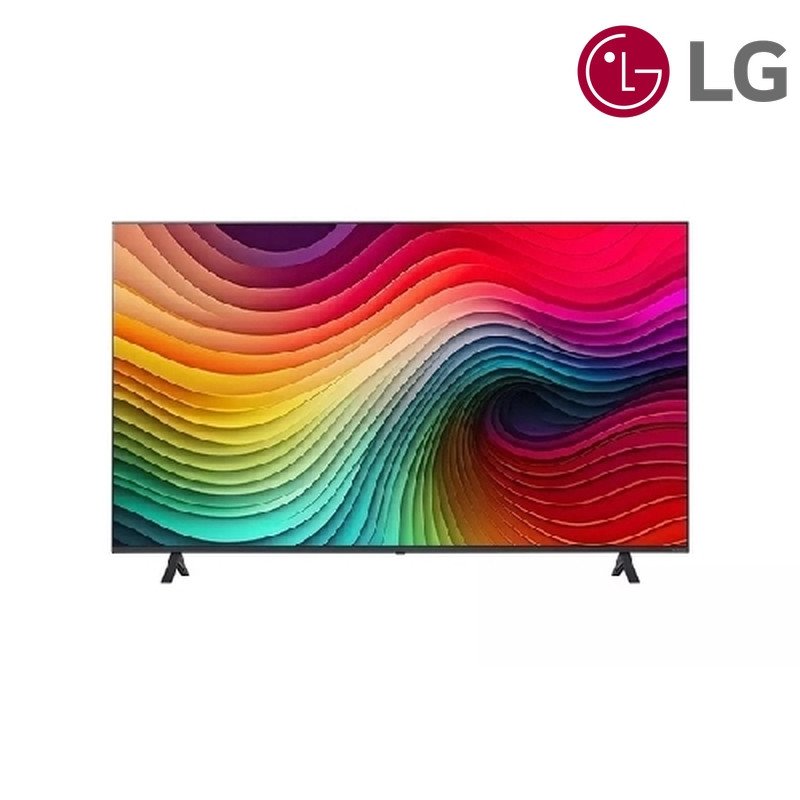 شاشة NanoCell LG 75NANO80T6A 75 بوصة NanoCell 4K 2024 - أسود