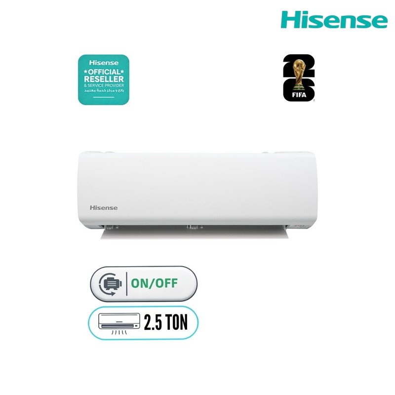 سبلت جداري هايسنس QAS-30HT حار بارد 2.5 طن T3