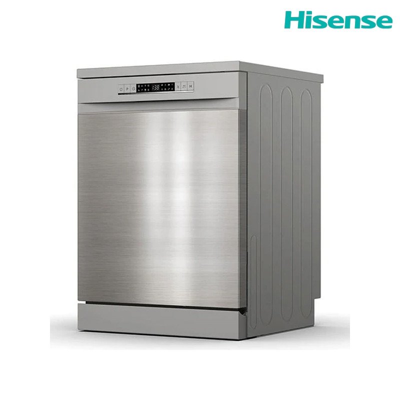 غسالة صحون هايسنس HS623E91X سعة 15 مكان - فضي / ستانلس ستيل