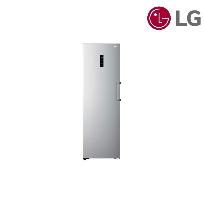 ثلاجة ومجمدة توين LG GC-F511ELDM + GC-B514ELFM طقم 766 لتر - فضي ستانلس ستيل