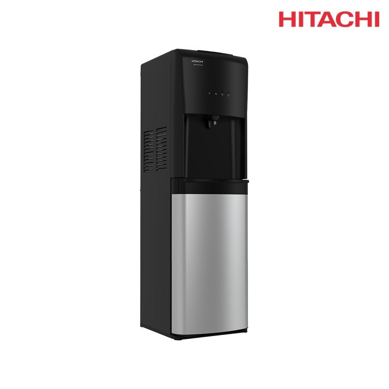 موزع مياه هيتاشي HWD-B50000-SV تحميل سفلي UV حار/بارد/عادي - ستانلس ستيل / فضي