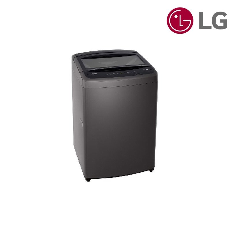 غسالة ملابس LG تحميل علوي T16V1NDHT7 16 كغم Smart Inverter - أسود