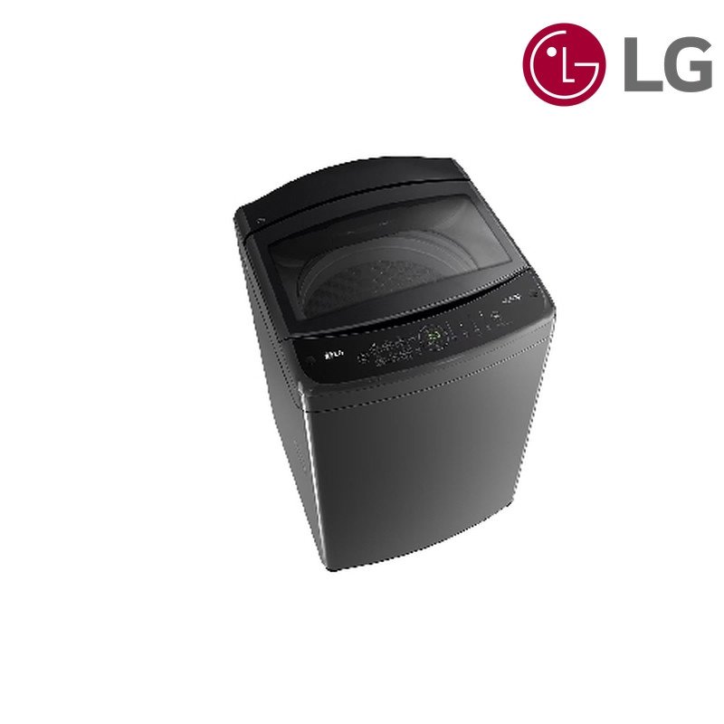 غسالة ملابس LG تحميل علوي T18H3SDHT2 18 كغم Inverter Direct Drive - أسود ستانلس ستيل